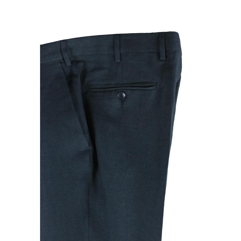 PANTALONE UOMO CLASSICO PURO LINO FINO ALLA TG.71 VESTIBILITÀ COMODA TAGLIE FORTI 8 COLORI