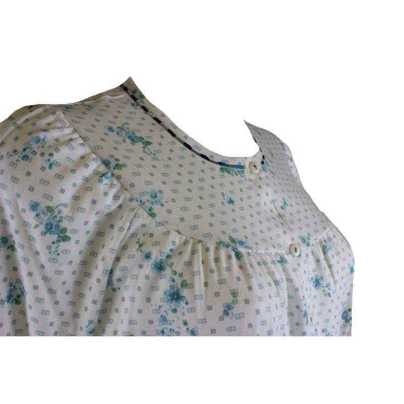 CAMICIA NOTTE LINCLALOR ART.92069/92093 CALDO COTONE 100% COTONE MAGLINA TAGLIE FORTI E MANICA RAGLAN FINO ALLA TG.64