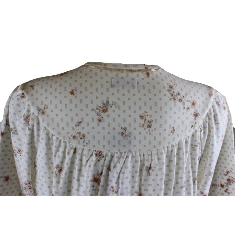 CAMICIA NOTTE LINCLALOR ART.92069/92093 CALDO COTONE 100% COTONE MAGLINA TAGLIE FORTI E MANICA RAGLAN FINO ALLA TG.64