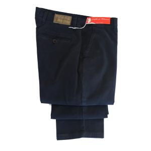 UOMO PANTALONE CHINO MADE IN ITALY VITA REGOLARE GAMBA DRITTA COTONE ELASTICIZZATO 4 STAGIONI ART.FIRENZE