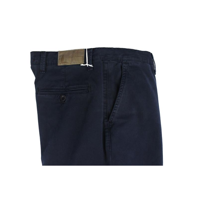 .UOMO PANTALONE CHINO MADE IN ITALY VITA REGOLARE GAMBA DRITTA COTONE ELASTICIZZATO 4 STAGIONI ART.FIRENZE