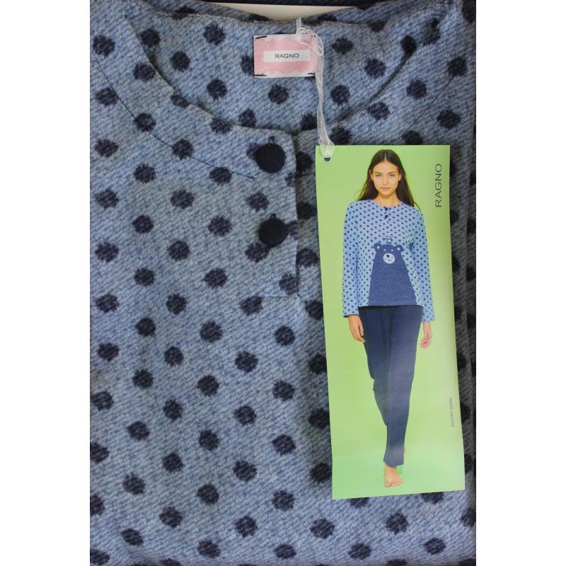 PIGIAMA DONNA RAGNO COTTON ECOPILE ART.DO47N1