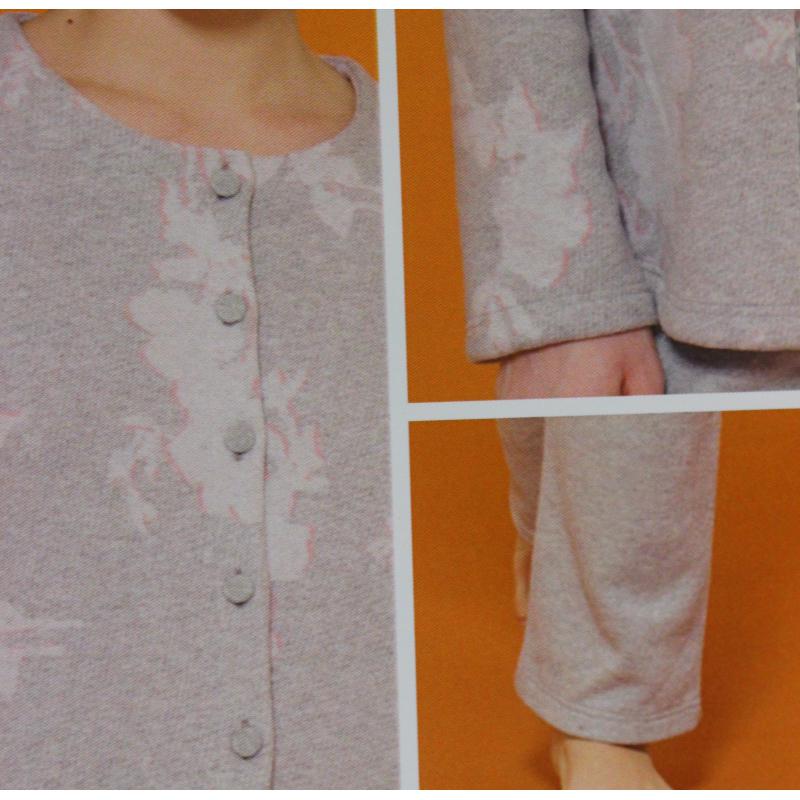 PIGIAMA DONNA RAGNO COTTON ECOPILE ART.DO56N6