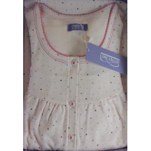 CAMICIA NOTTE LINCLALOR ART.92065 CALDO COTONE 100% COTONE MAGLINA TAGLIE FORTI E MANICA RAGLAN FINO ALLA TG.60